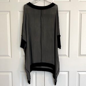 Gershon Bram Sheer Tunic Dress